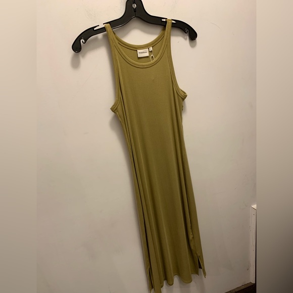 Richer poorer ribbed tank midi dress - Picture 1 of 3